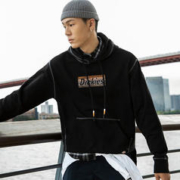 Dickies 帝客 字母绣花徽章连帽卫衣 DK009489