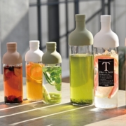 Hario 好璃奥 软胶密封带过滤网玻璃冷水壶 750ml FIB-75