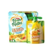 POM'POTES 法优乐 儿童有机水果泥 90g*8袋