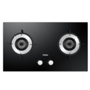 海尔（Haier）燃气灶 天然气灶 家用嵌入式5.0kW大火力 钢化玻璃瞬燃点火 煤气灶双灶 以旧换新Q2BE2(天然气)