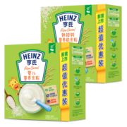 亨氏 (Heinz) 婴儿营养米粉超值组合装400g*2 (婴儿辅食 初期-36个月)