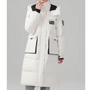 百亿补贴：雪中飞  女式时尚保暖羽绒服女 白色 165