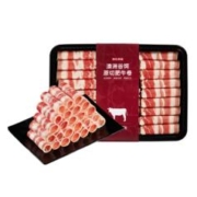 PLUS会员：京东京造 澳洲谷饲原切肥牛卷 500g