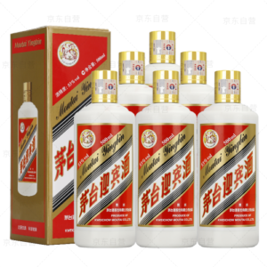 茅台茅台迎宾酒飞天迎宾酱香型白酒53度500ml6瓶整箱装