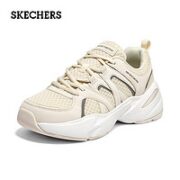 SKECHERS 斯凯奇 女鞋2023新款跑鞋柔软透气舒适减震女运动老爹鞋休闲跑步鞋健步鞋