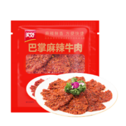 美好 巴掌麻辣牛肉片150g*6件