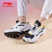 LI-NING 李宁 男鞋复古休闲鞋秋季轻便减震断码跑鞋男士透气跑步运动鞋正品