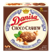 概率券:皇冠（danisa）丹麦巧克力味腰果曲奇饼干90g *3件
