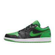 耐克（NIKE）Air Jordan 1 Low AJ1黑绿男子低帮运动鞋 553558-065 43