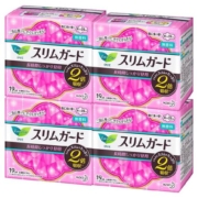 【自营】花王乐而雅LAURIER瞬吸超薄日用卫生巾25cm19片*4包