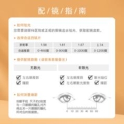松浦川 mikibobo防蓝光近视眼镜非球面镜片通用D