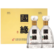 今世缘国缘四开礼盒500ml*2瓶礼盒装 商务宴请送礼白酒