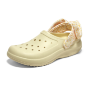 斯凯奇（Skechers）fafa洞洞鞋2023新款女子时尚蝴蝶结凉拖沙滩鞋拖鞋111494 亮黄色/YEL 38