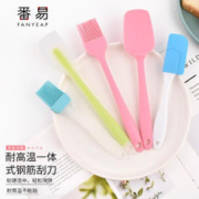 限移动端：番易 硅胶油刷调料刷烧烤刷蛋糕奶油刮硅胶刮刀家用辅食烘焙工具 半透中号刮刀1个