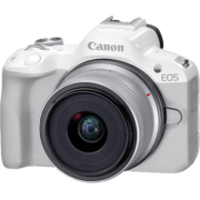 佳能（Canon）佳能r50 微单相机 轻量小型 APS-C画幅 高速连拍 R50 18-45白色套机 官方标配【不含内存卡/礼包 仅出厂配置】