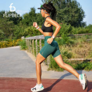 Flipbelt 飞比特专业跑步短裤女夏速干轻压缩运动健身紧身压缩裤