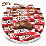 德芙（Dove）丝滑牛奶巧克力德芙250g 约50颗
