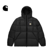 寒流来了：carhartt WIP 经典LOGO标签多口袋绗缝连帽羽绒服 3A004L