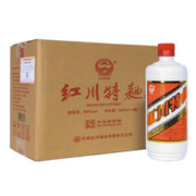 红川 50度红川特曲无盒500ml*6瓶 纯粮白酒浓香红川酒 京D发货