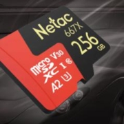 Netac 朗科 P500 超至尊 PRO Micro-SD存储卡 256GB（V30、U3、A2）十年质保