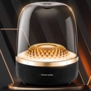 再降价、PLUS会员：Harman/Kardon 哈曼卡顿 音乐琉璃四代 Aura Studio4 黑金典藏版