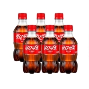 （Coca-Cola） 可口可乐 300ml*6瓶