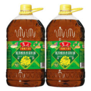 luhua 鲁花 香飘万家低芥酸浓香菜籽油5L×2