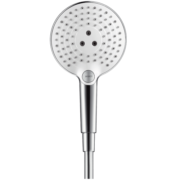 汉斯格雅（Hansgrohe）飞雨Select 120 3速冷热手持花洒喷头 节水型 圆头
