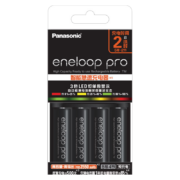 20点:eneloop 爱乐普 3HCCA 5号镍氢充电电池 1.2V 2450mAh 4粒装 充电套装