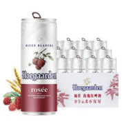Hoegaarden 福佳 X京东玫瑰红果啤 精酿啤酒310ml×12听，会员专属
