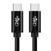 洛斯达 双Type-C数据线 240W 1m 带双e-mark
