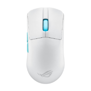 PLUS会员：ROG 龙鳞ACE 月耀白 AimPoint 36k 传感器 游戏电竞鼠 轻量化54g 三模链接
