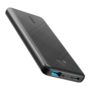 Anker 安克 苹果充电宝自带线大容量快充随身便携10000毫安移动电源 有线适配小米华为手机 22.5W10000mAh双口快充配C-C线
