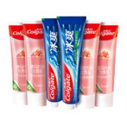 Colgate 高露洁 牙膏喜马盐三重薄荷6支家庭装700g