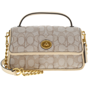 PLUS会员、概率券：蔻驰（COACH）女士手提包经典标志提花织物C5279B4SHG