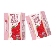 蒙牛蒙牛小真果粒牛奶饮品125ml/盒多规格草莓味真果粒乳饮品U 【16盒】9月产 125ml*16盒