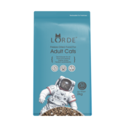 lorde里兜 成猫冻干猫粮 全价蓝猫英短布偶通用粮主食鳕鱼肉松味 冻干成猫粮2kgx2袋
