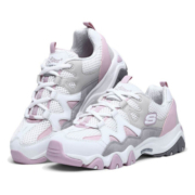 Skechers怪兽甜心丨Skechers春夏季休闲运动厚底网面鞋复古增高老爹鞋女鞋