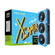 百亿补贴：ZOTAC 索泰 GeForce RTX 4070TI X GAMING 独立显卡 12G