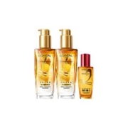 88VIP会员：巴黎欧莱雅 护发精油套装（小金瓶100ml*2+小红瓶30ml）