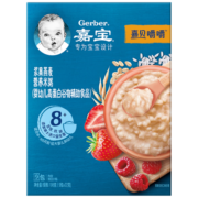 嘉宝（GERBER）米粥婴幼儿辅食米粥 浆果燕麦营养高铁高钙高蛋白米糊198g
