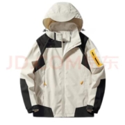 京东百亿补贴：JEEP SPIRIT 吉普 冲锋夹克外套 三合一抓绒内胆保暖户外登山服