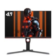 PLUS会员：AOC 27英寸 U27G3X 4K 160Hz IPS广色域 HDR400 1ms 微边框 低蓝光 电脑显示器