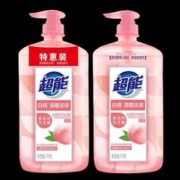 超能白桃苏打洗洁精1kg*2瓶