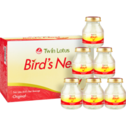 Twin Lotus泰国进口双莲冰糖型即食燕窝75ml*6/盒香甜可口孕妇老人营养滋补品