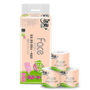 C&S 洁柔 粉Face 有芯卷纸 4层135g*12卷