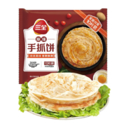 三全 原味手抓饼900g 10片/包＊6件