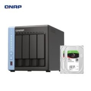 京东PLUS、有券的上：QNAP 威联通 TS-464C 四盘位NAS网络存储服务器（N5105、8GB）+希捷酷狼8TB*2套装