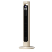四季沐歌（MICOE） 取暖器家用节能暖风机立式电暖器全屋浴室小太阳大电暖气 杏仁白（机械款）