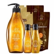 seeyoung 滋源 生姜强根健发洗护套装（生姜洗头水535ml+生姜补充装235ml*2+旅行装60ml*2+2件赠 洗发水200ml）